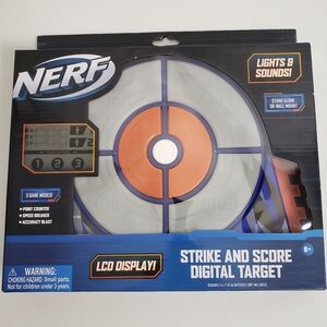 NERF Strike And Score Digital Target with Light and Sounds